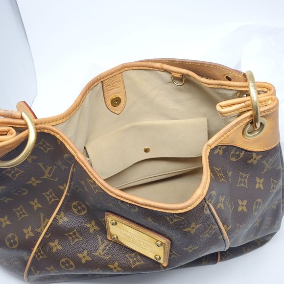100% Auth Louis Vuitton Galleria GM Monogram Hobo - Picture 11 of 15
